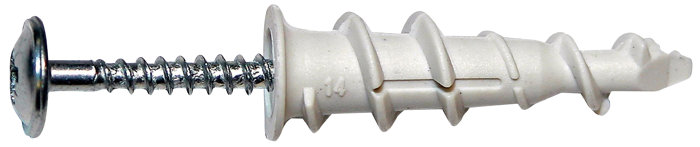 Gipsdybel 3,0 x 30/12 mm nylon - Spit